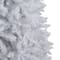 10ft. Pre-Lit Slim White Artificial Christmas Tree, Warm White LED Lights